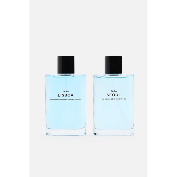 [국내배송]자라 ZARA SEOUL + LISBOA 오드 뚜왈렛 2 X 90ML ( 3.4 FL. OZ ) 남자 향수 850786