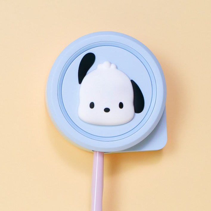 산리오 칫솔살균기 UV살균 건조 바람 휴대용 무선 충전식