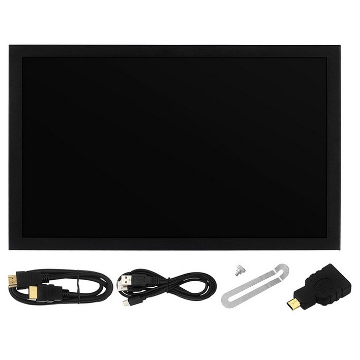 PC 노트북 카메라 TV 박스 DVD용 휴대용 모니터 HDMI 호환 VGA AV 입력 DC C타입 전원 화면 1024x600 IPS LCD 7 인치