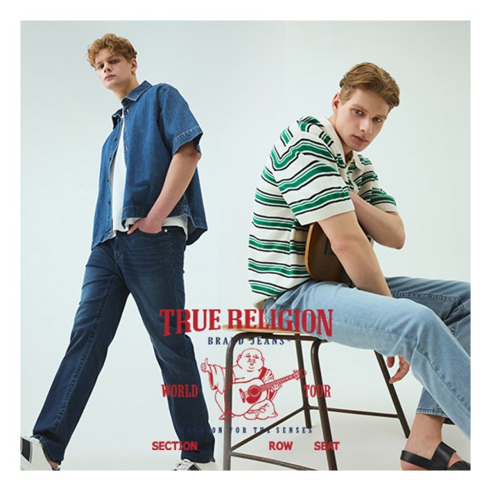 트루릴리전  26SS 남성 쿨 맥스 썸머 데님 팬츠 2종