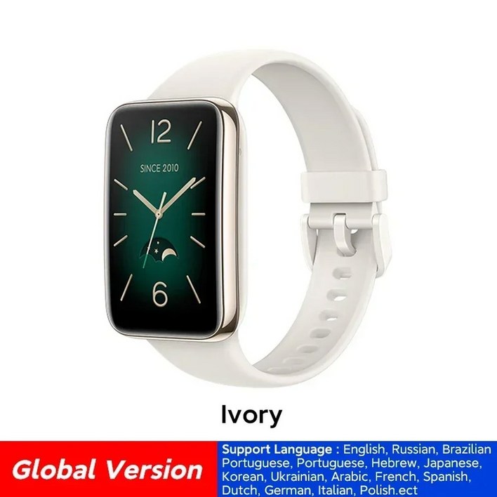 샤오미 오리지널 글로벌 버전 샤오미 미 밴드 7 프로, 1.64 인치 AMOLED 곡선 스크린, GPS 혈중 산소 12 일 배터리, 스마트 밴드 7 프로