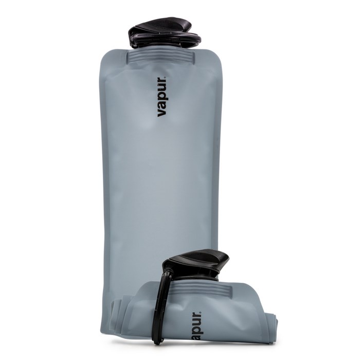 베이퍼 물병 접이식 헬스 물통 700ml, 1리터 모음전, 1L, 그레파이트그레이, 1개