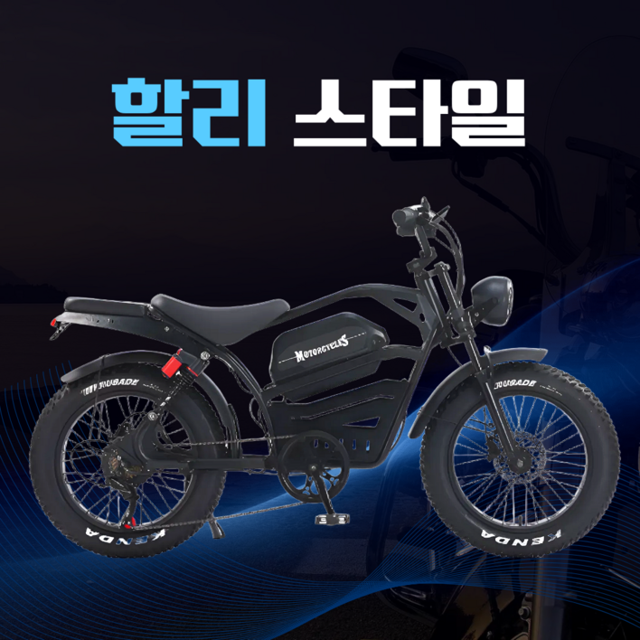 반토르 전기 자토바이 자전거 전동 스쿠터 PAS 배달용 출퇴근 MTB, 할리, 경량스틸