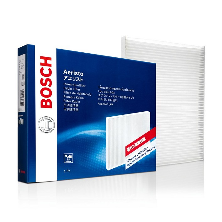 보쉬 에어컨필터 히터필터 PM2.5 항균 캐빈필터 모음, 1개, S5541