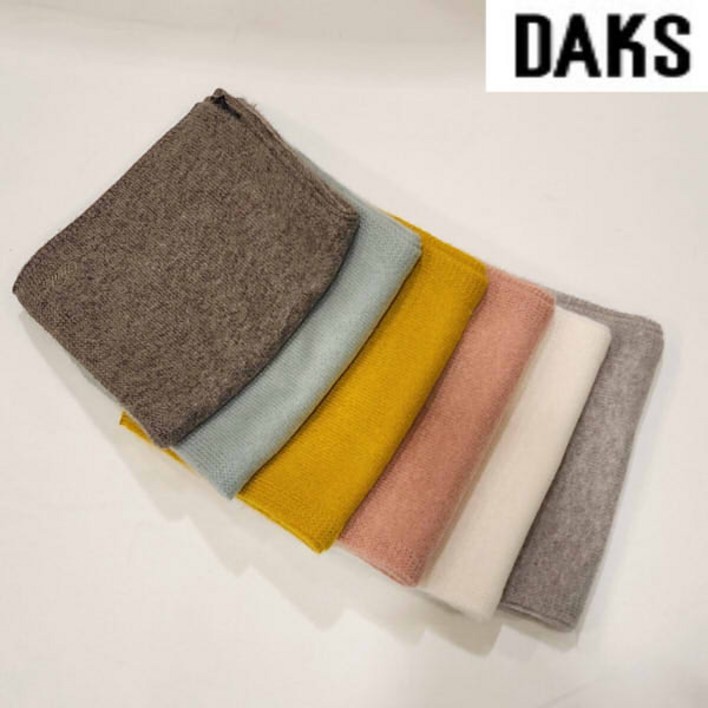 닥스 남녀공용 솔리드 캐시미어 니트 머플러FKU0351