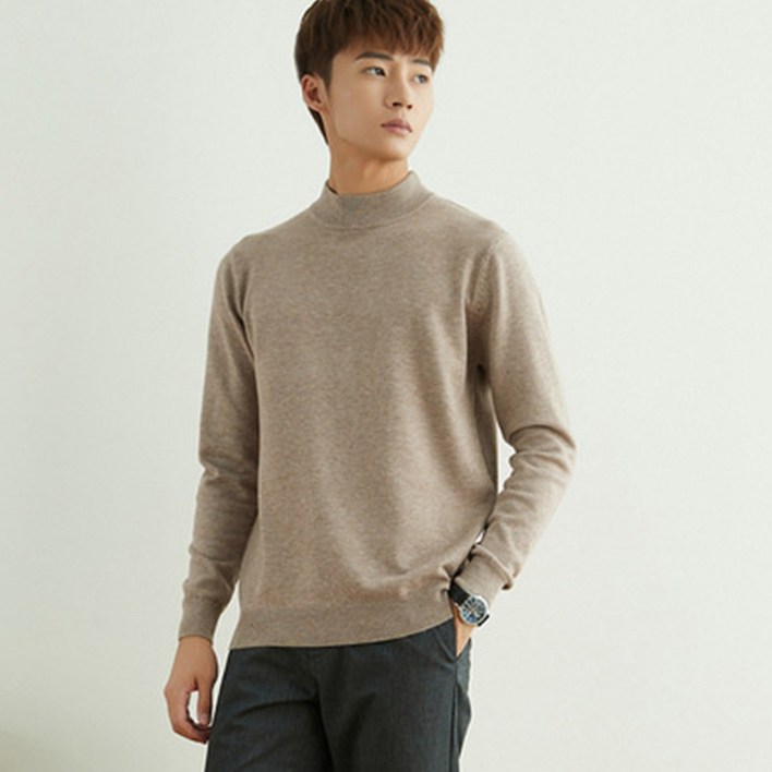 남성용 니트 스웨터 티셔츠  2024