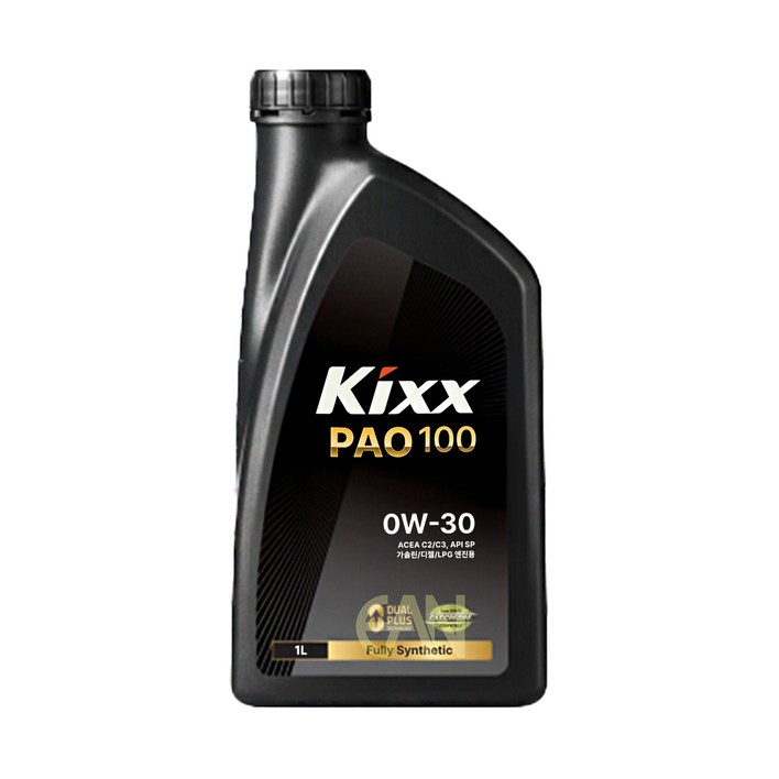 킥스파오 Kixx PAO 100구 PAO1 0W30 합성 가솔린 디젤 LPG 엔진오일, 0w30, 6개, 1L