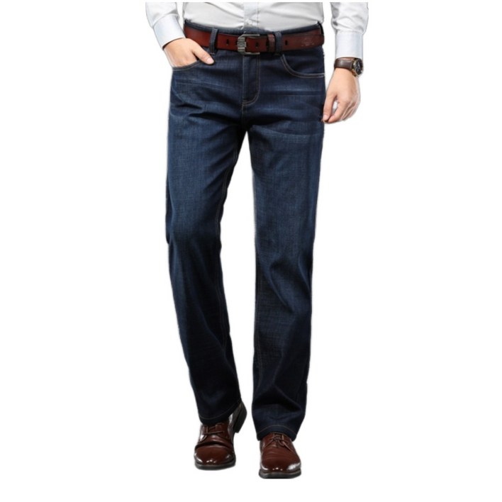 지프 스피릿 남성 비즈니스 캐주얼 벨벳 기모 청바지 8046D