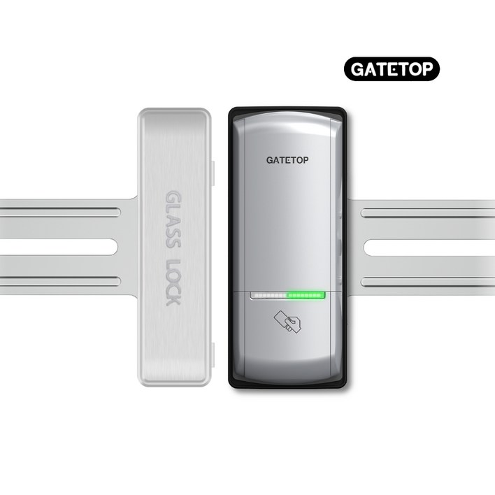 게이트탑 단문 양문 유리문 도어락 GC707 번호전용 고객직접설치