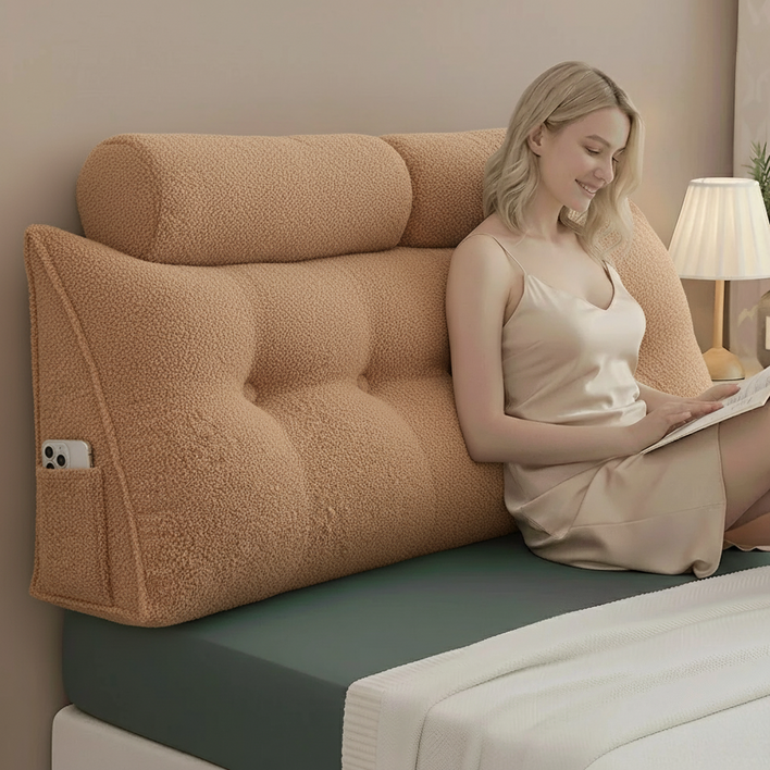 메르디 편안한 침대 등받이쿠션 삼각 침대 벽쿠션 헤드쿠션