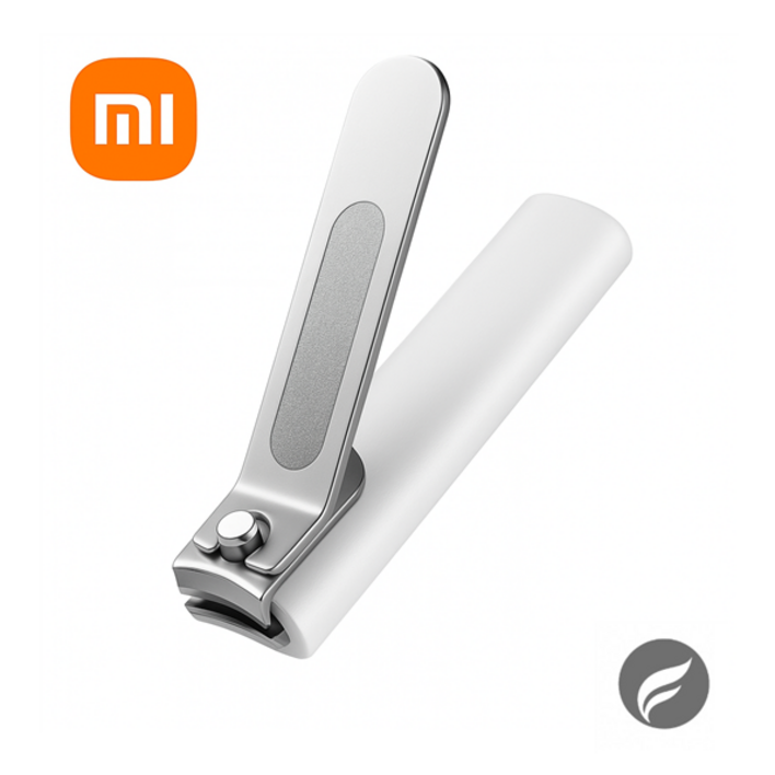 샤오미 튀지않는 손톱깎이 420 스테인레스 고급, 1개, 화이트실버