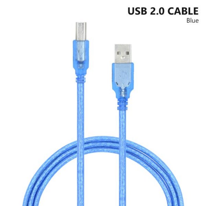 고속 USB 프린터 케이블, 480 mpbs 2.0 데이터 스캐너 코드 캐논용 DAC 1/1.8 m, 3 5 10m