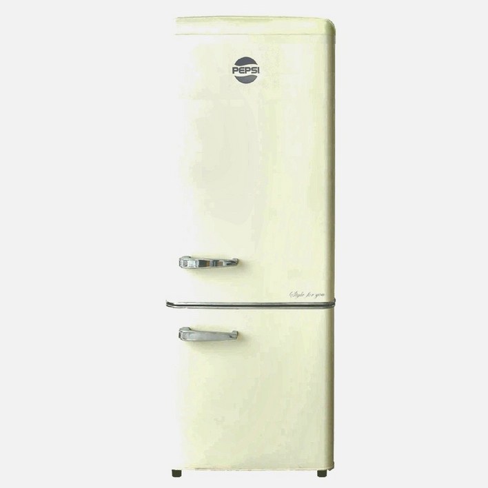 [PEPSI] 펩시 레트로 소형 미니 냉장고 PC20CRJ 200L 방문설치 인테리어 원룸, PC20CRJ, 소프트크림
