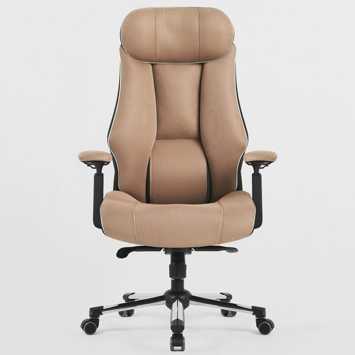 대한민국 의자공장 유어사이즈 사이즈선택 컴퓨터 게이밍 의자 체어버스 700, 골드베이지