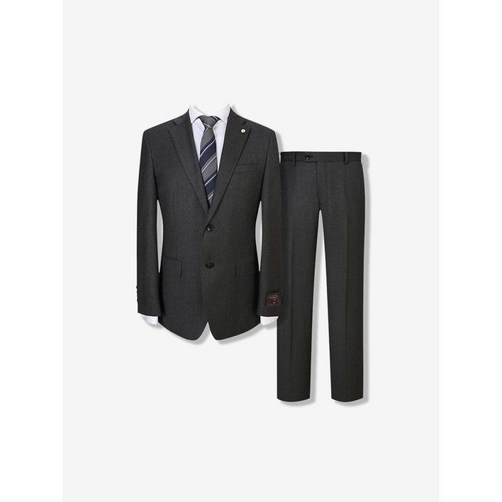 지이크 울 멜란지 수트 세트 그린 (PHJAI2019_PHPAI2219)