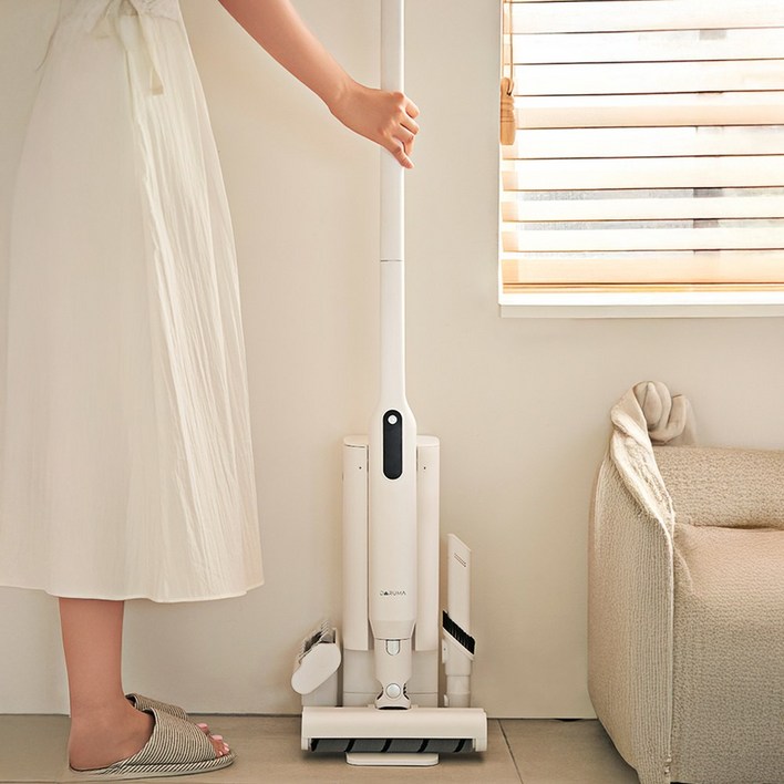 다루마 자동먼지비움 무선 청소기 클린스테이션 초경량 강력흡입 먼지비움청소기