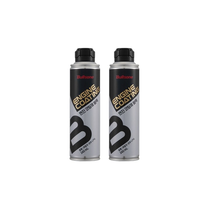 불스원 엔진코팅제 블랙 240ml x 2개, 2개, 가솔린휘발유
