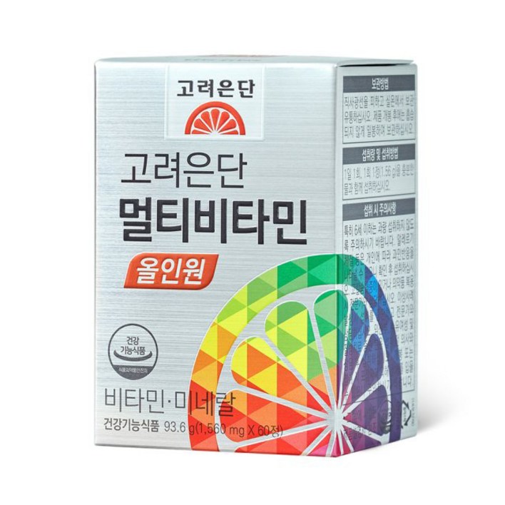 고려은단 멀티비타민 올인원, 60정, 3개 65,900