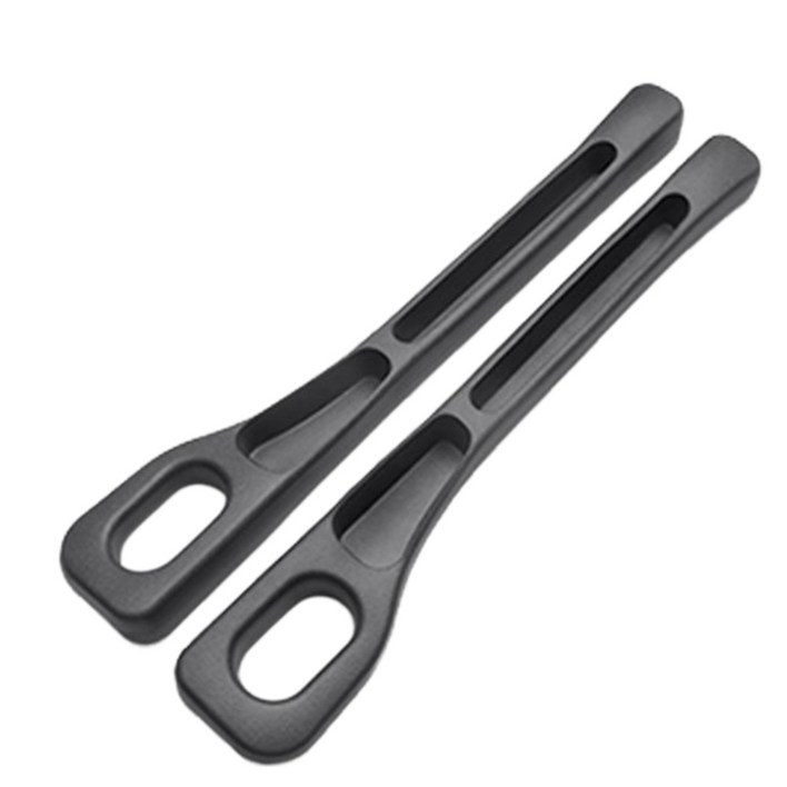 피지엘 자동차 운전석 보조석 사이드 틈새 쿠션 수납 우레탄 차량용, 1세트, 클래식 블랙