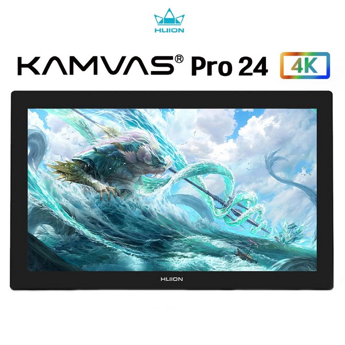 휴이온 KAMVAS Pro 24 4K UHD액정타블렛, 블랙 1,690,000