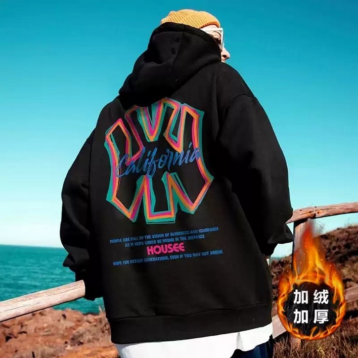 오버핏 보드복 후드 보드복패션 풀오버 스키장 후드티