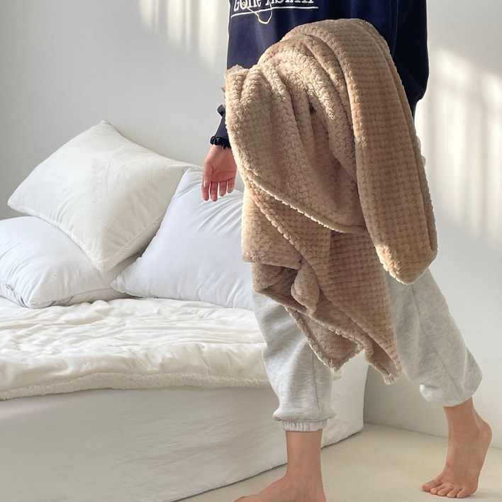 11 부드러운 극세사 무릎 담요 블랭킷