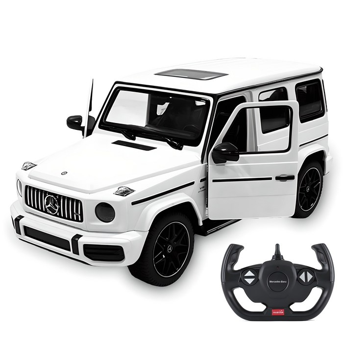 벤츠 지바겐 G63 AA타입 114 RC카, 화이트, 1개