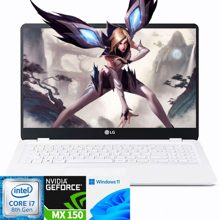 LG전자 울트라PC 15U590 FHD 15.6인치 게이밍 노트북 i7-8565U/32G/SSD 1T/MX150/윈11