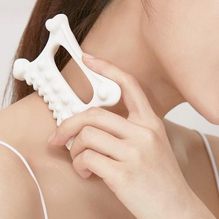 코믈리 휴대용 세라믹 괄사 마사지기, 1개, 단일 색상 코믈리 휴대용 세라믹 괄사 마사지기, 1개, 단일 색상
