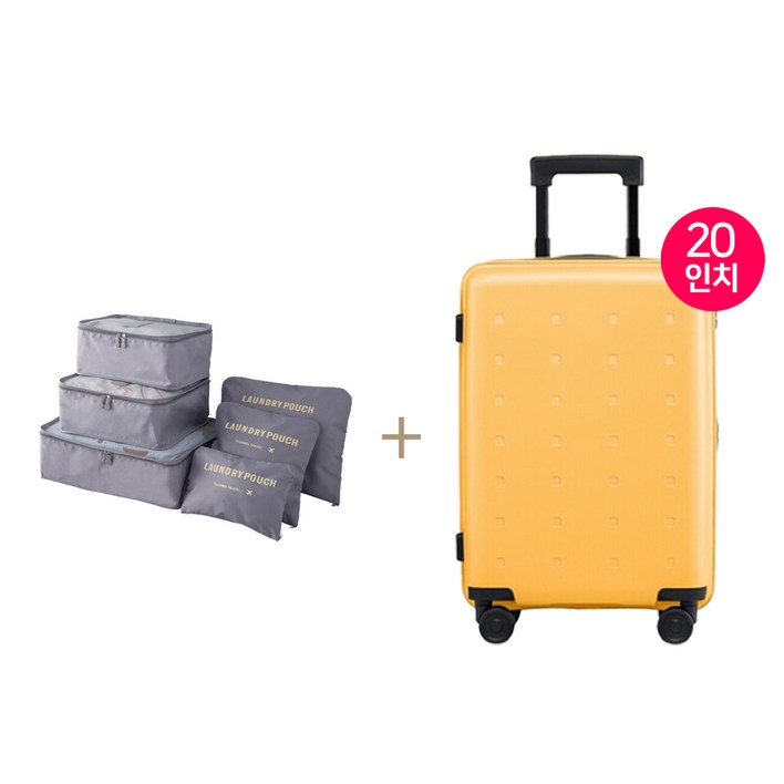 샤오미 캐리어 기내용 여행용 화물용 캐리어 20  24인치 색상선택  여행용 파우치 6종