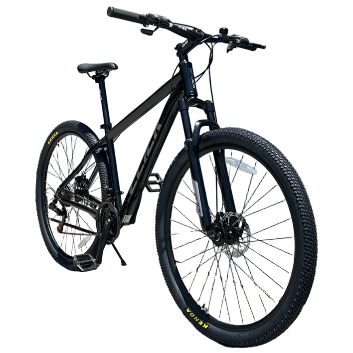 클릭 알루미늄 MTB 자전거 제스트29D 29인치 시마노 21단 디스크브레이크, 1개, 180cm, 무광블랙완조립