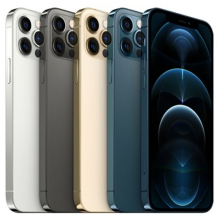 애플 아이폰 12 프로 256GB A2407 공기계 중고폰 리퍼폰 모든 부품 100 정품, 퍼시픽 블루, 256GB