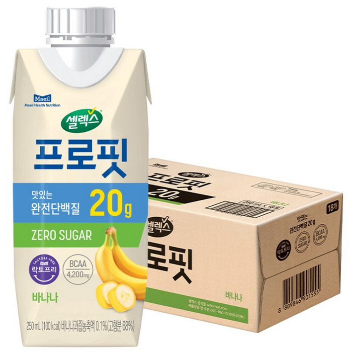 셀렉스 프로핏 바나나 250ml