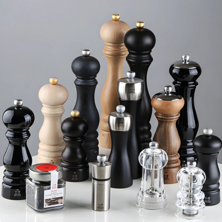 후추 수동 그라인더 페퍼밀 양념병 깨갈이 솔트 양념통, 1세트