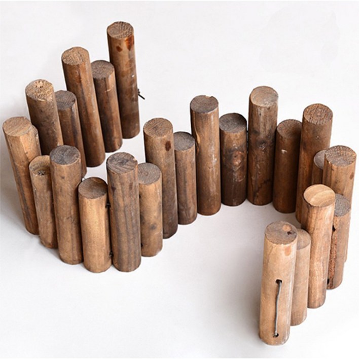 왓위셀 나무 화단 정원 텃밭 울타리 펜스 정원용품 화단꾸미기 원목