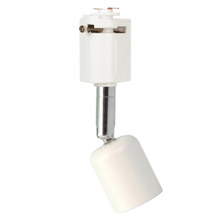 레일 등기구 직부타입 자유봉 E26 50개 1박스 부속 미니봉 카페조명 매장 인테리어 전구 램프, 흰색, 50개