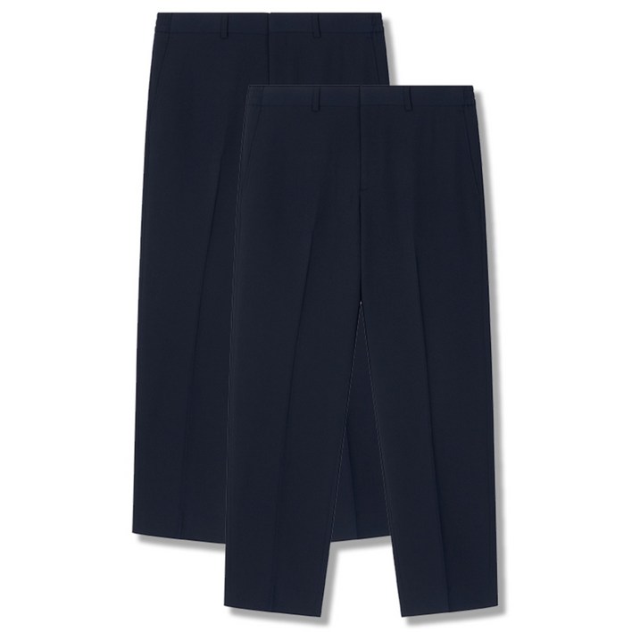 바톨리니 남성용 히든밴딩 일자핏 데일리 테이퍼드 슬랙스 M6XL