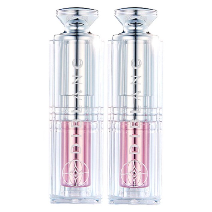 디블랑 비건 립밤 핑크 발색 틴트, 3g, 2개, 스트로베리 핑크