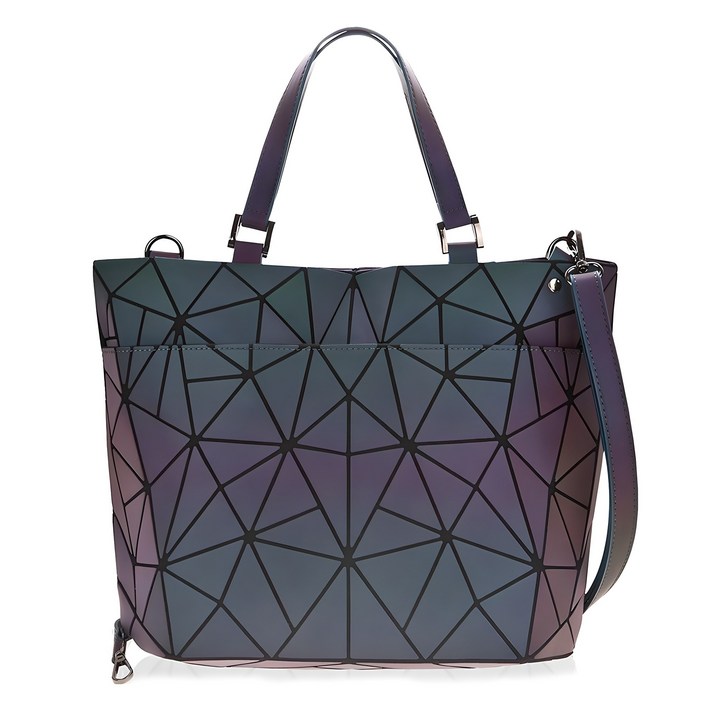 끄레앙 여성용 큐브 토트 숄더 데일리 에코백 7177