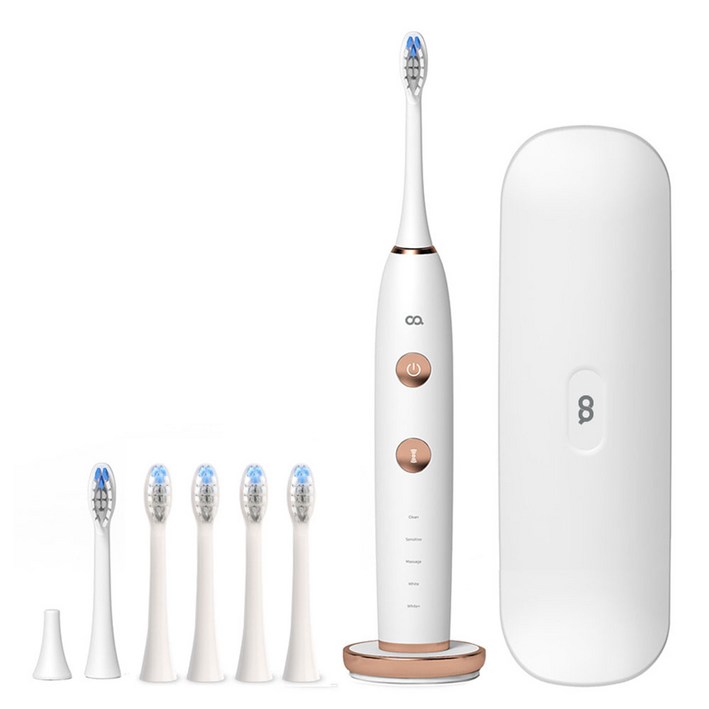 오아 클린이 소프트 자동 압력센서 음파 전동칫솔 + 소프트 전용 리필 칫솔모 4개