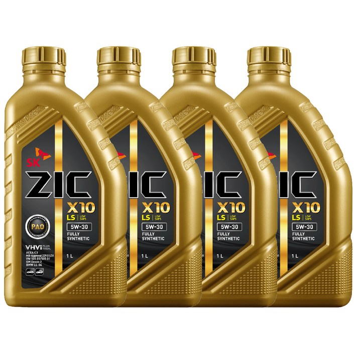 지크 X10 LS 가솔린 엔진오일 지크 X10 LS 가솔린 엔진오일