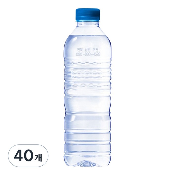 웅진 깊을수록 무라벨, 500ml, 40개