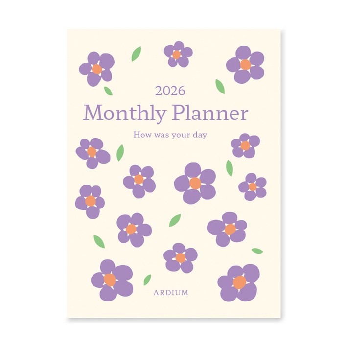 아르디움 2026 먼슬리 플래너 L 다이어리