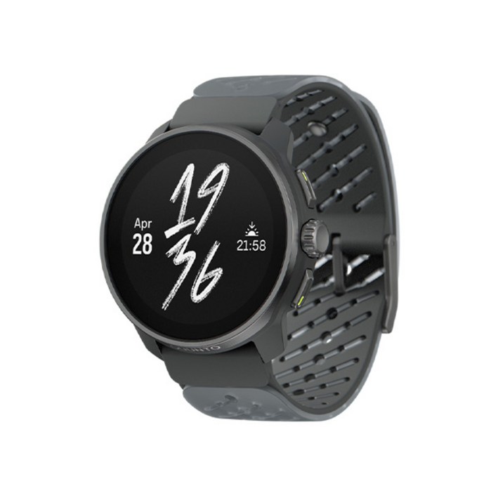 순토 레이스 S 티타늄 그라파이트, 4.5cm, 그라파이트, GPS + 블루투스
