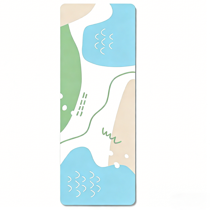 프리미엄 초슬림 요가매트 1.5mm  접이식 러브매트 출근길 홈트