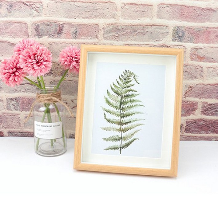 레디박스 북유럽 우드 프레임 인테리어 액자 원목색