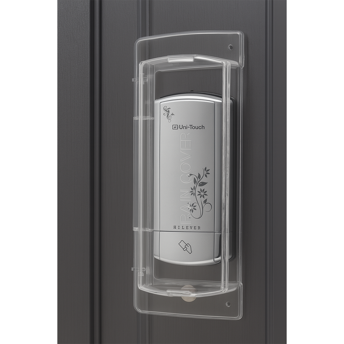 도어락 레인커버 보조키형 샤시문 유리문 디지털 번호키 방수커버, 1개, RC 2_보조키/샤시문/대문용