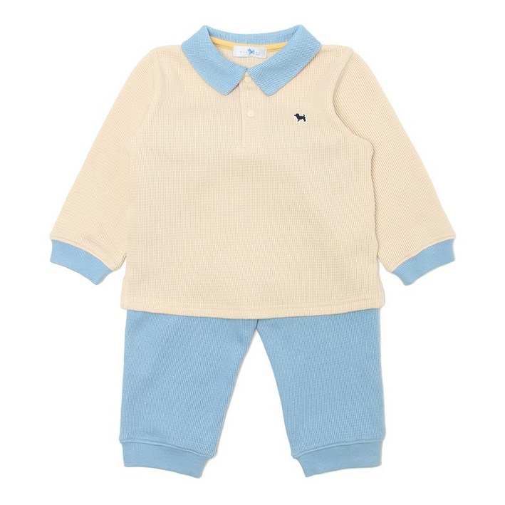 블루독베이비 COZY와플카라상하복  43AK067209