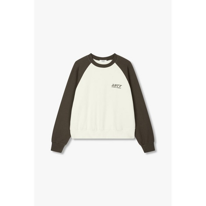 톰보이 라글란 배색 맨투맨  9174422984