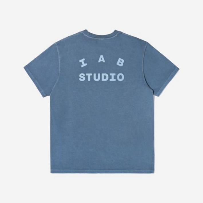 [New Best] 아이앱 스튜디오 피그먼트 티셔츠 블루 IAB Studio Pigment T-Shirt Blue 384773 7150977503